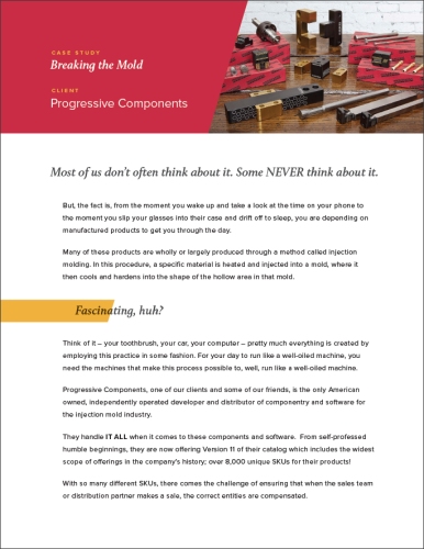 EthoTech Commission Plan Case Study: Progressive Components EthoTech Commission Plan Case Study: Progressive Components